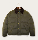 SOREL X Barbour Transport Wax Puffer Jacket
